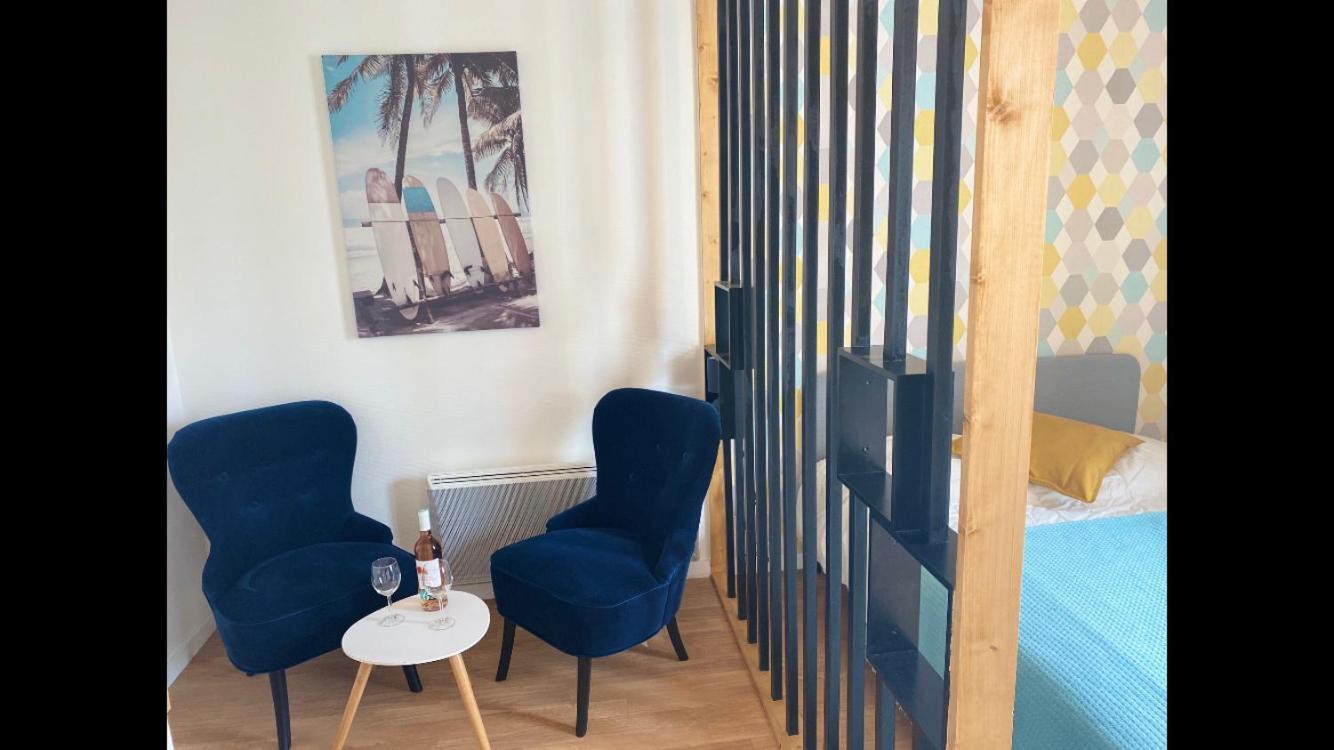 דירות Les Sables-dʼOlonne Ma Location Sablaise - Appart' Olona חדר תמונה